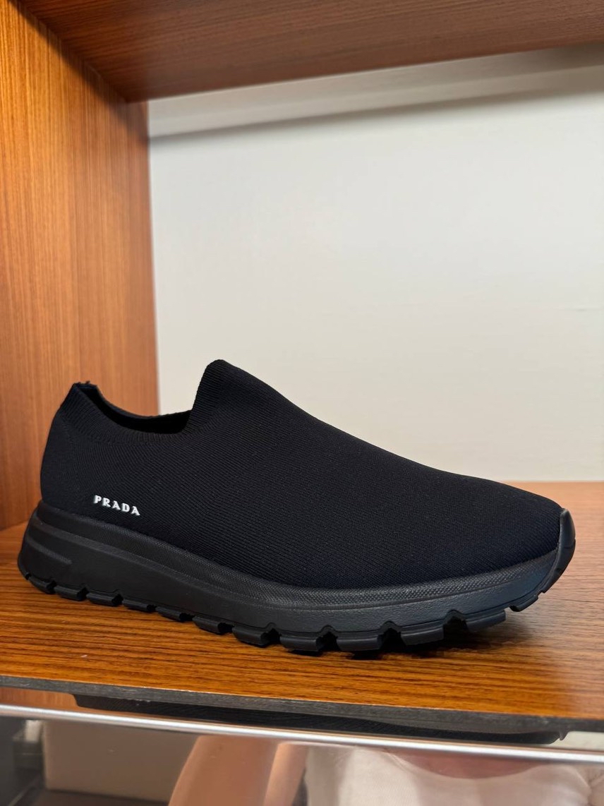 PRADA Sneakers front view - Men's luxury Shoes