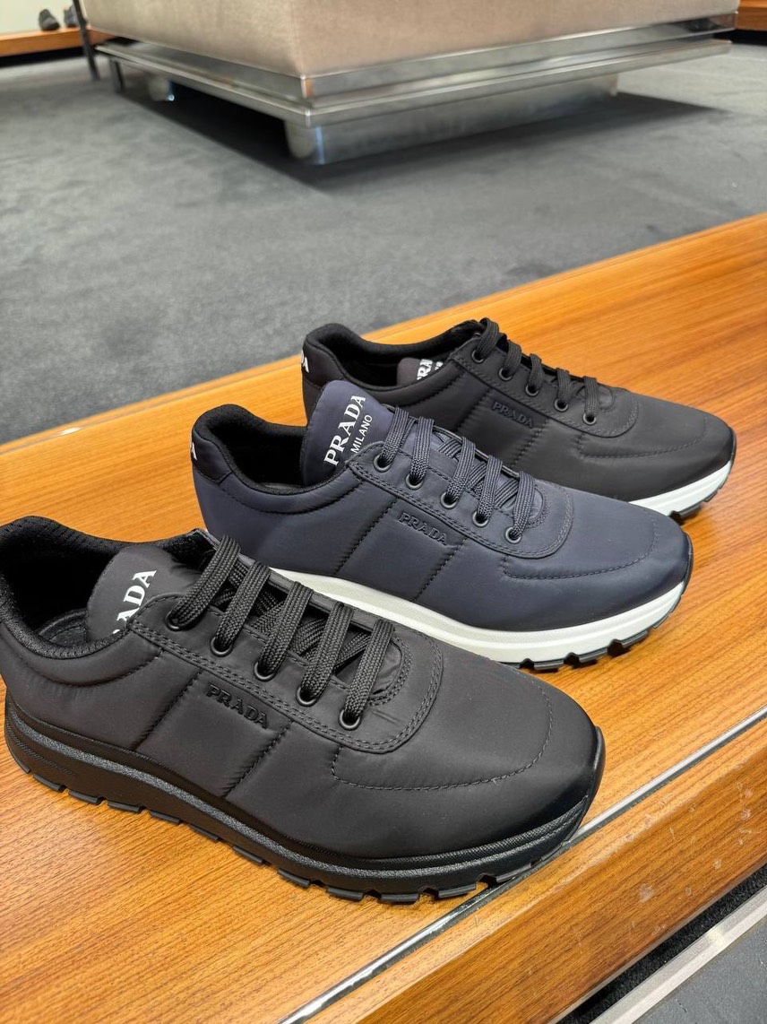 PRADA Sneakers front view - Men's luxury Shoes