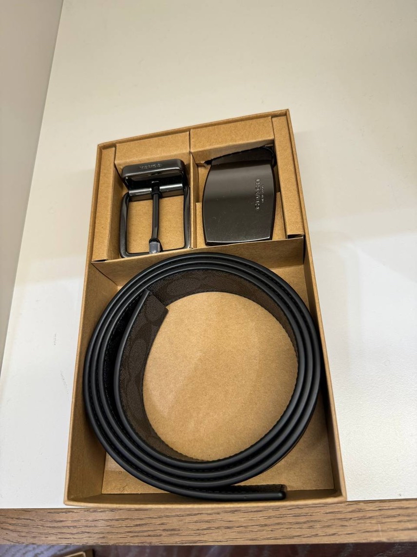 COACH Belts side view - Men's luxury Accessories