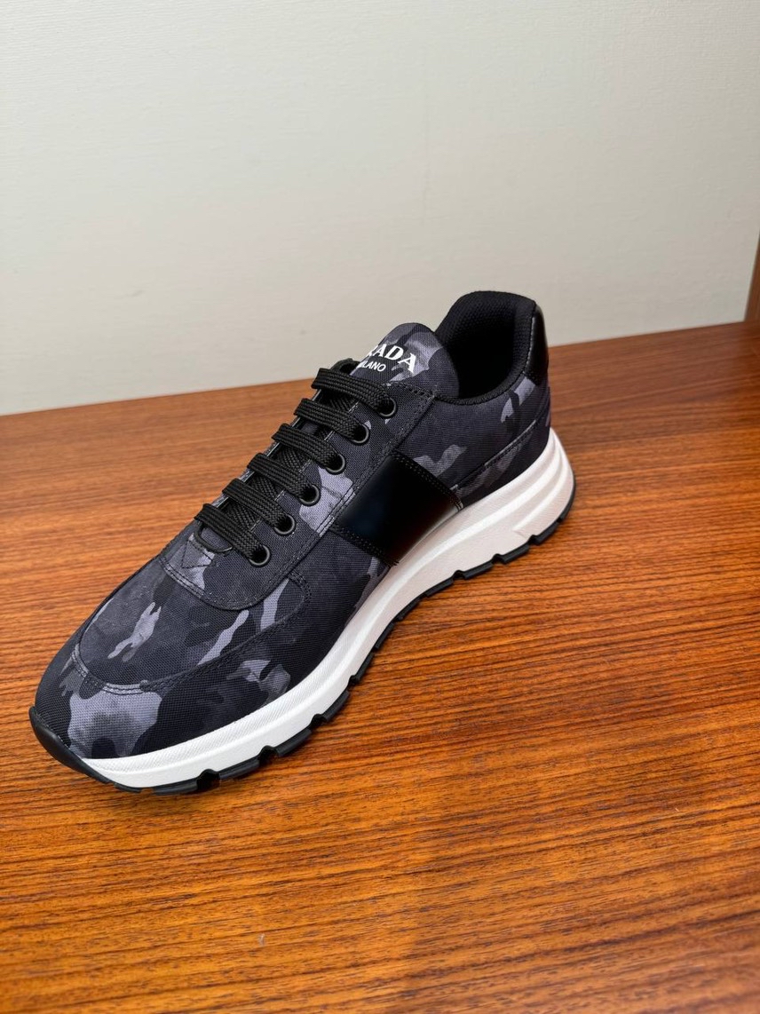 PRADA Sneakers side view - Men's luxury Shoes