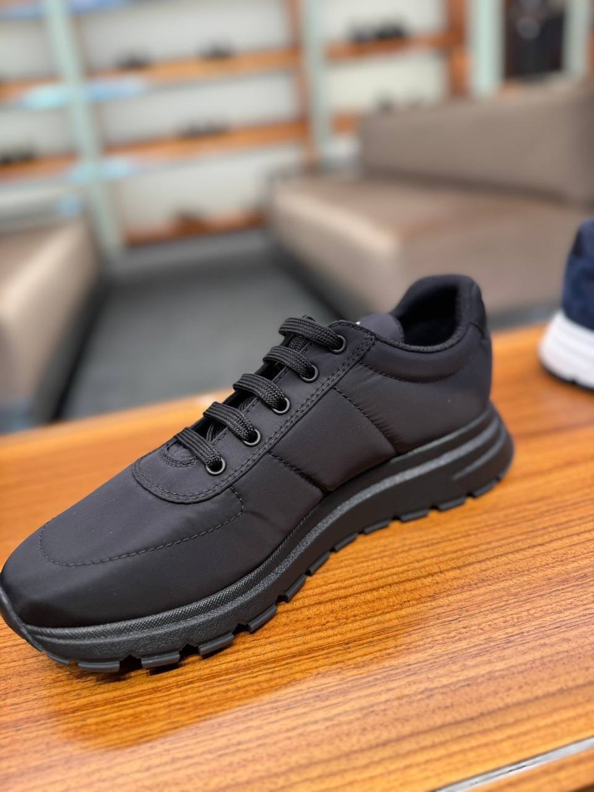 PRADA Sneakers side view - Men's luxury Shoes