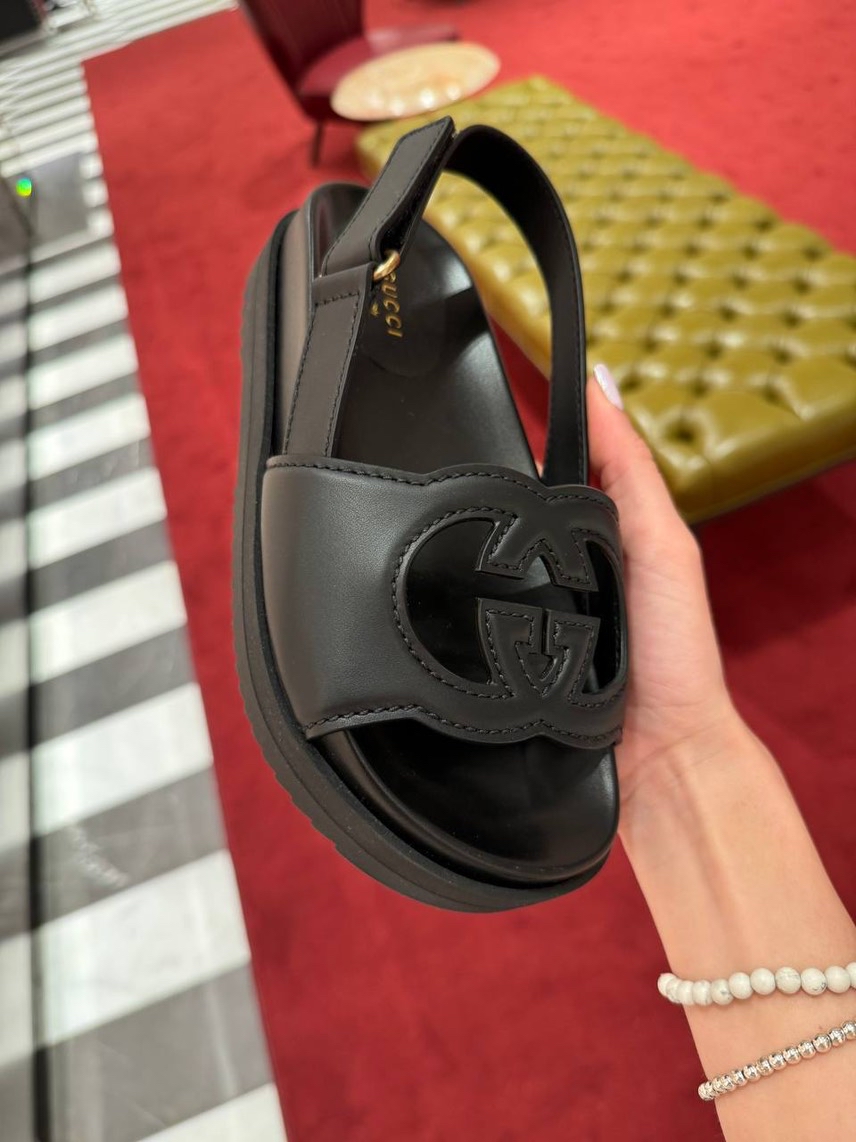 GUCCI Sandals front view - Women's luxury Shoes
