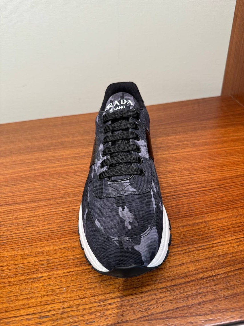 PRADA Sneakers side view - Men's luxury Shoes