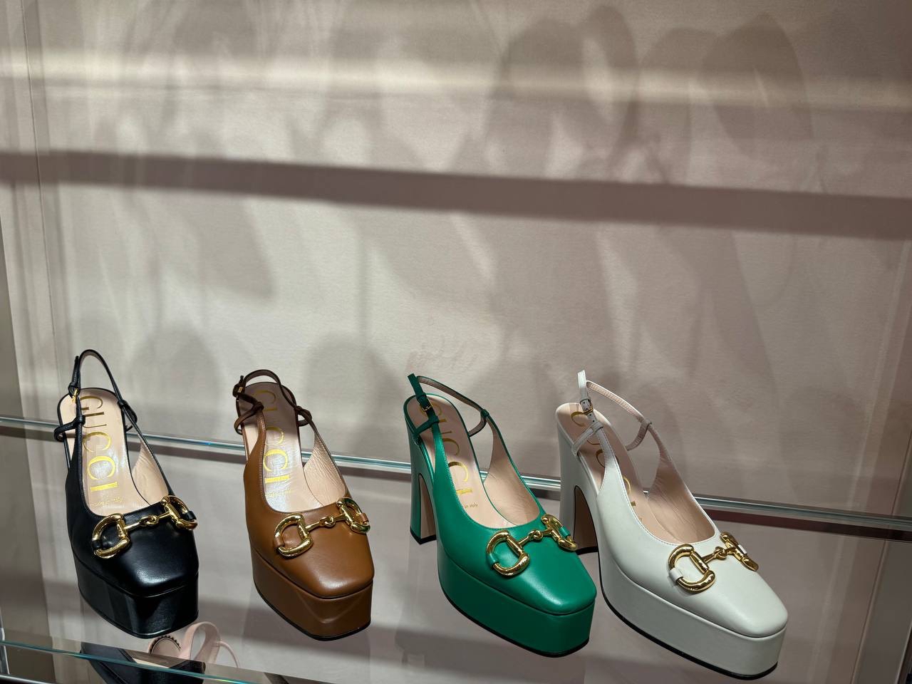 GUCCI Pumps side view - Women's luxury Shoes