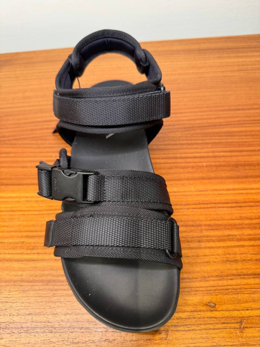 PRADA Sandals side view - Men's luxury Shoes
