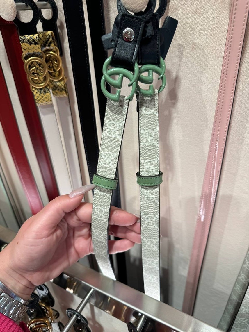 GUCCI Belts front view - Women's luxury Accessories