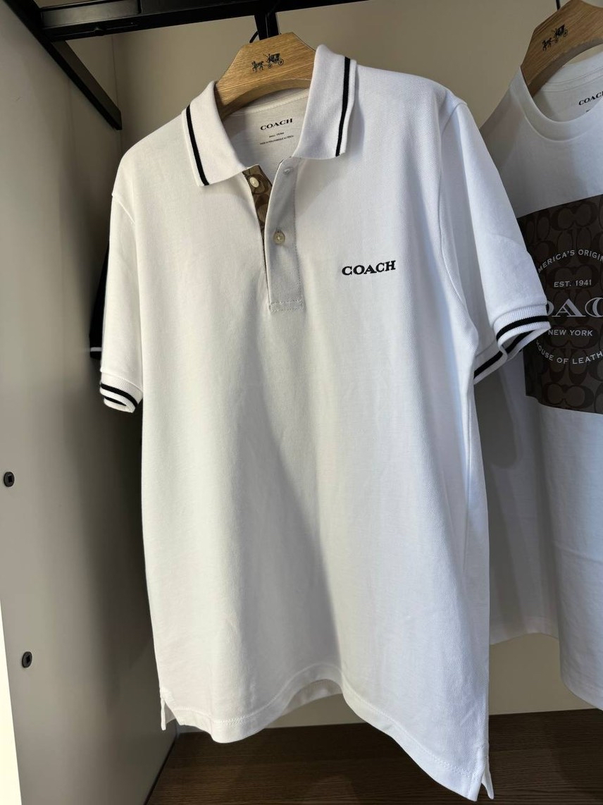 COACH T-shirt and Polo side view - Men's luxury Clothes