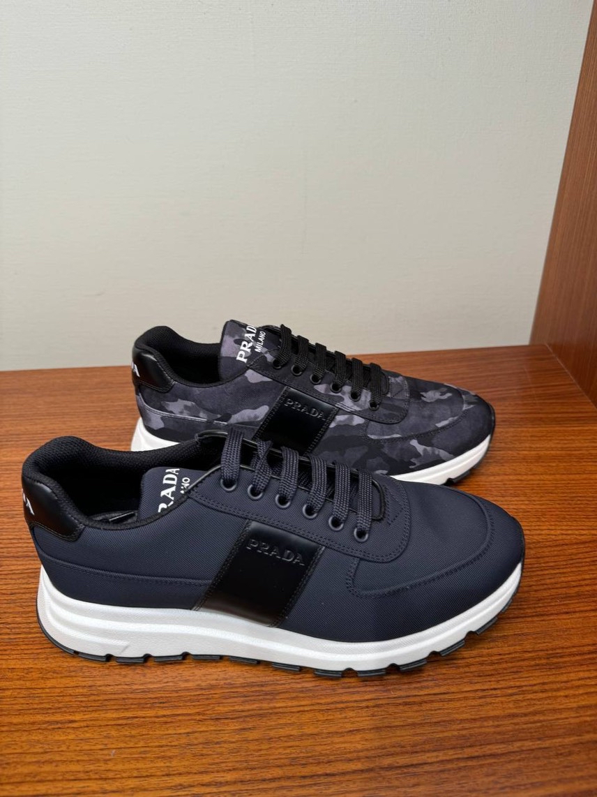 PRADA Sneakers side view - Men's luxury Shoes