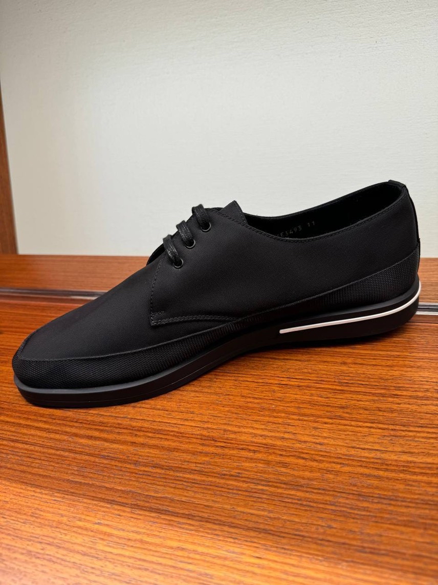 PRADA Lace-up shoes side view - Men's luxury Shoes