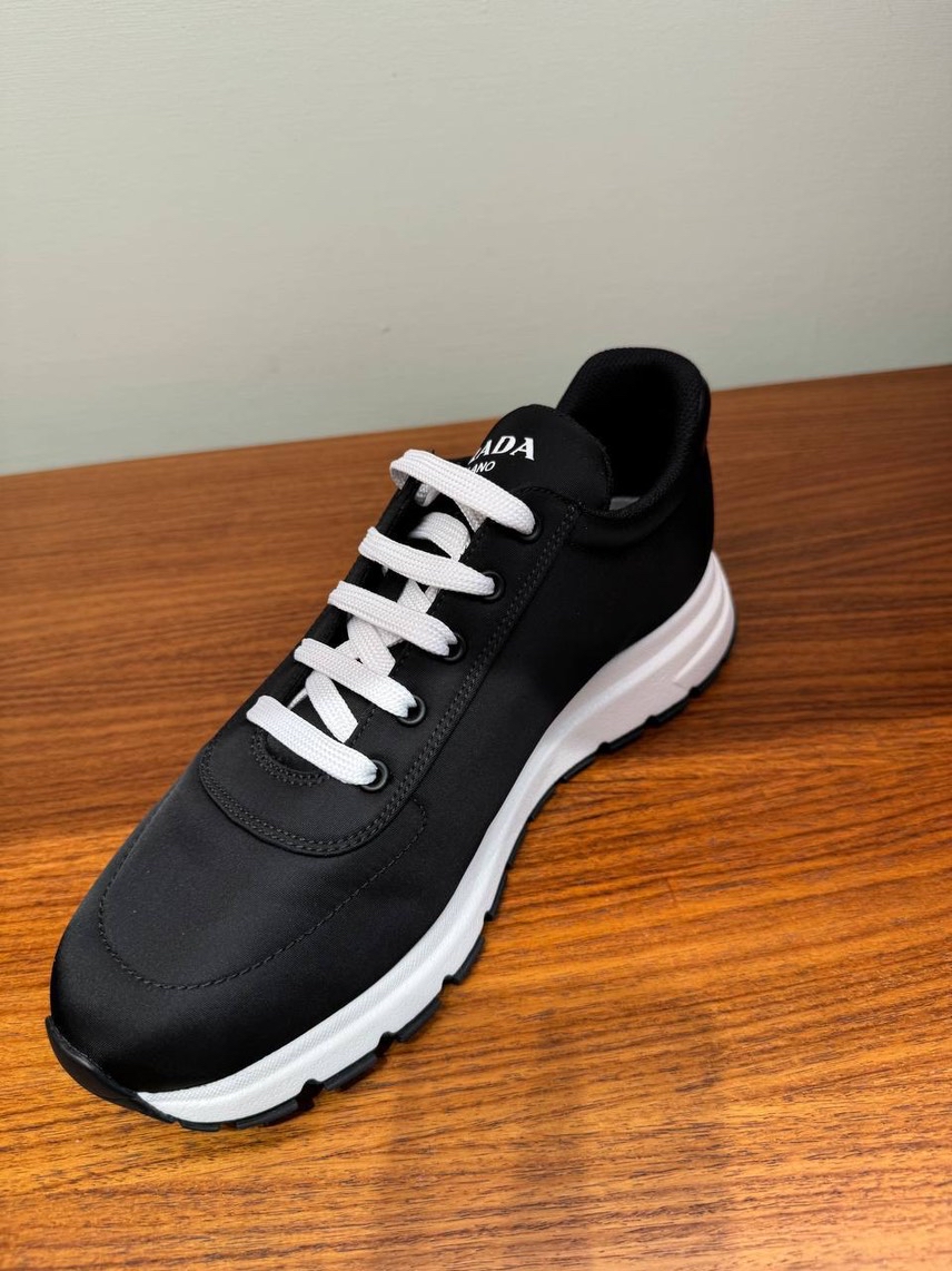 PRADA Sneakers side view - Men's luxury Shoes
