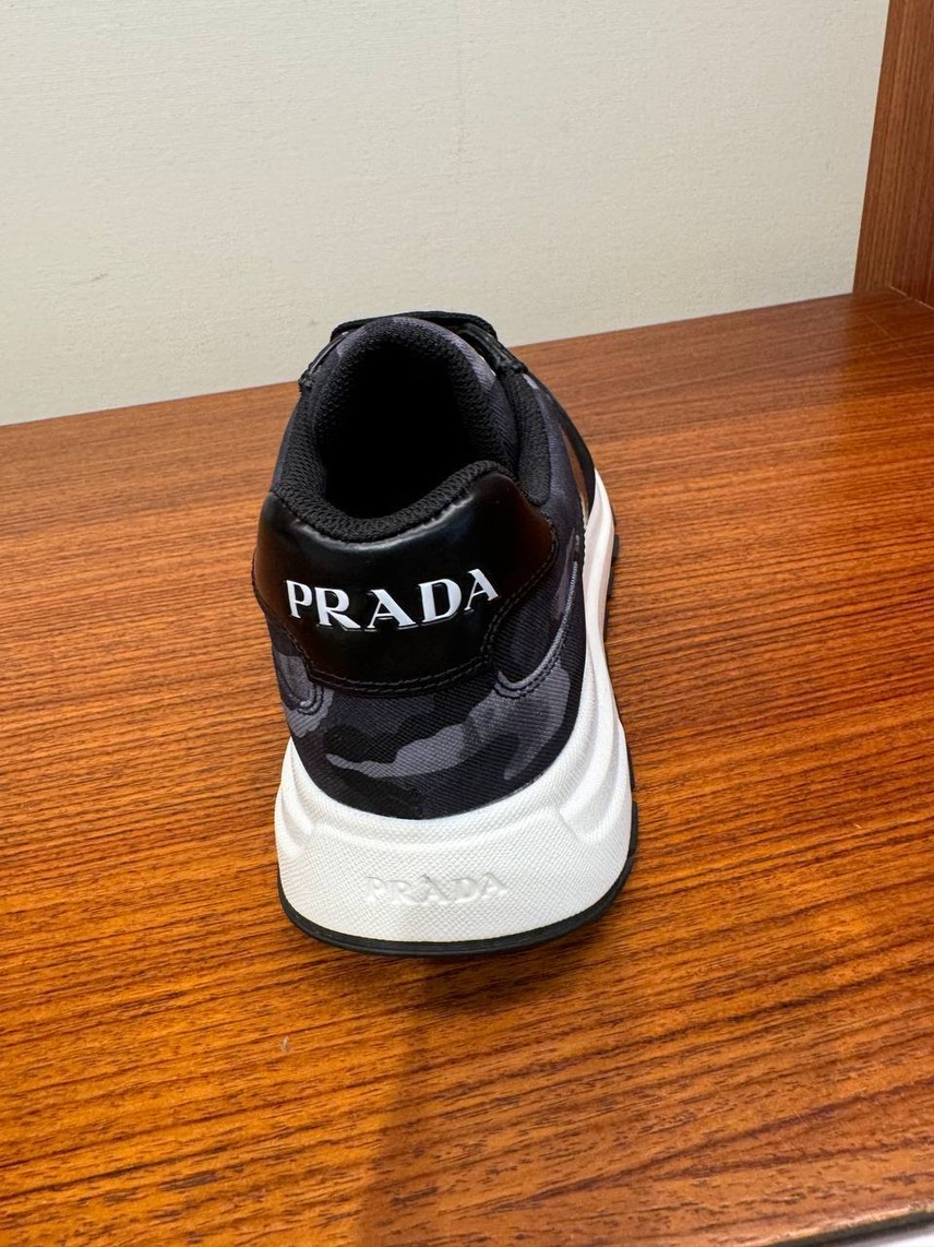 PRADA Sneakers side view - Men's luxury Shoes