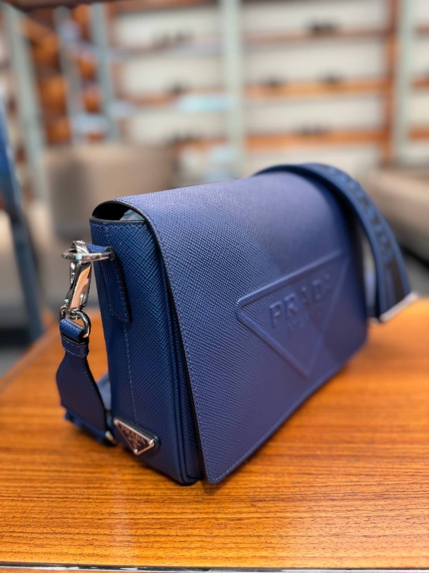 PRADA Laptop bags and briefcases side view - Men's luxury Bags