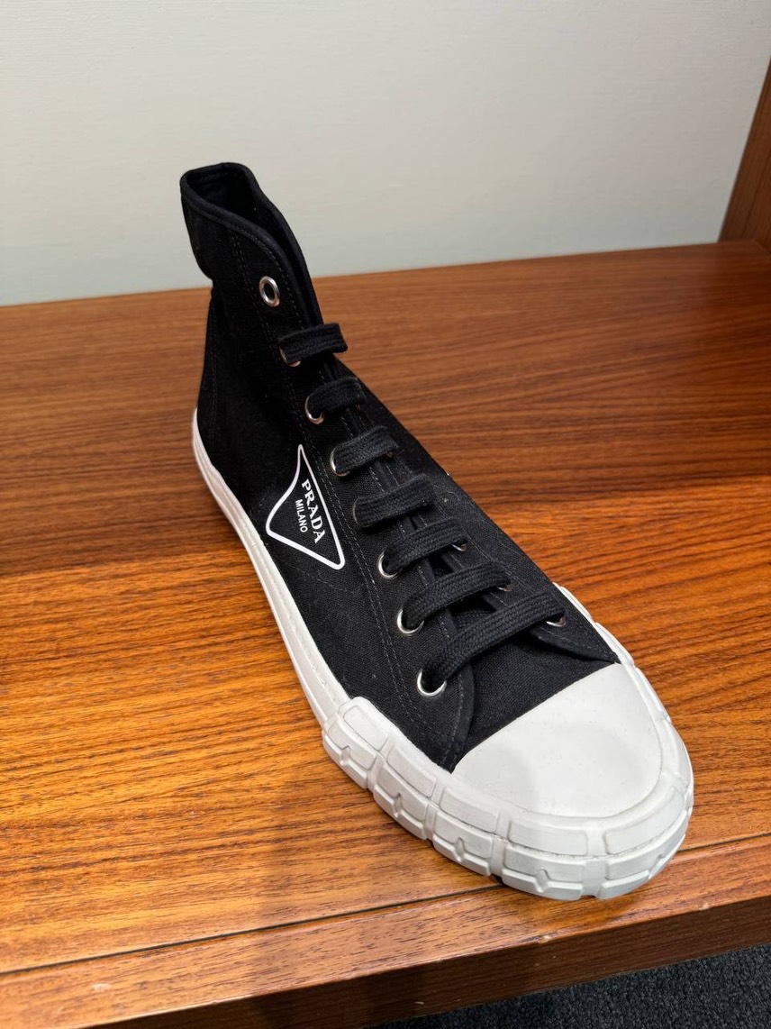 PRADA Sneakers side view - Men's luxury Shoes