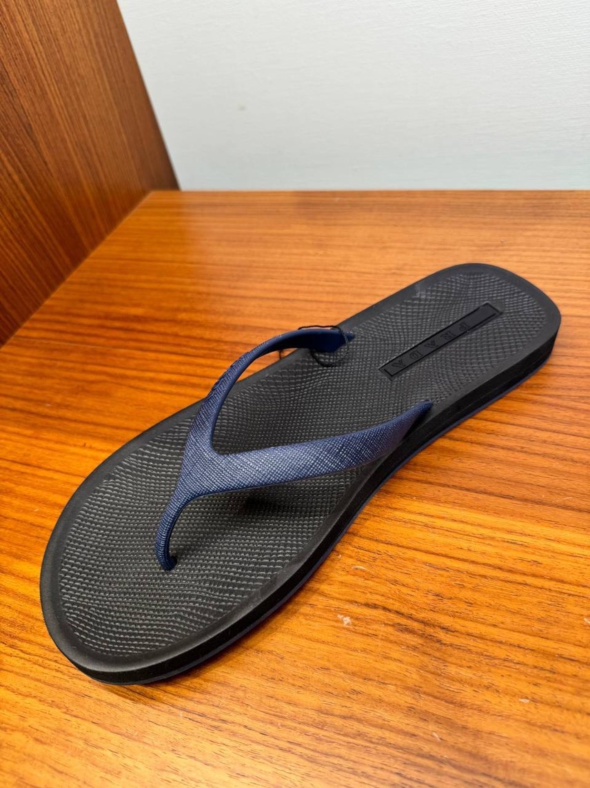 PRADA Slides side view - Men's luxury Shoes