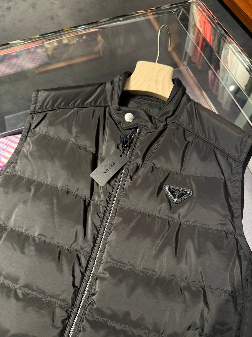 PRADA Gilets side view - Men's luxury Clothes
