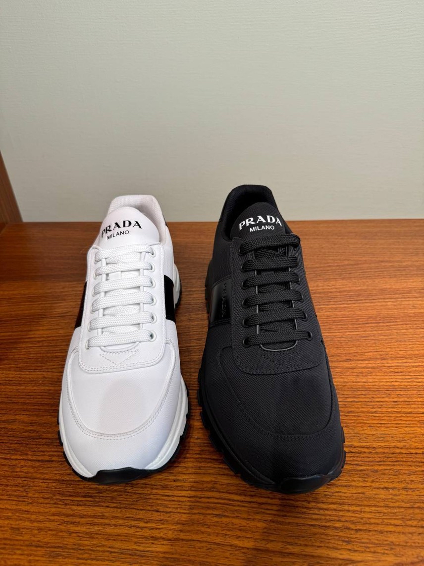 PRADA Sneakers front view - Men's luxury Shoes