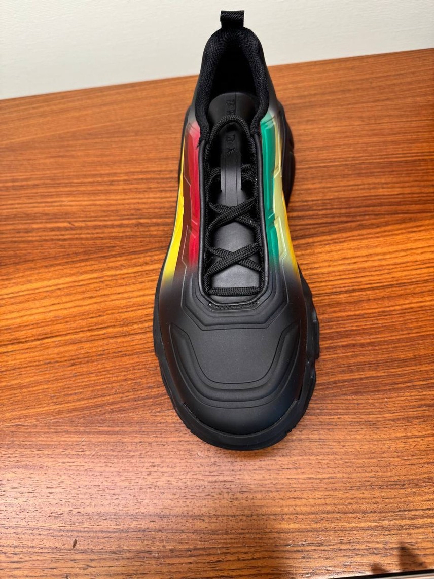 PRADA Sneakers side view - Men's luxury Shoes