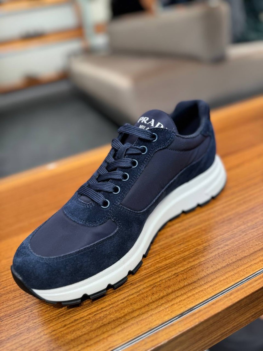 PRADA Sneakers side view - Men's luxury Shoes