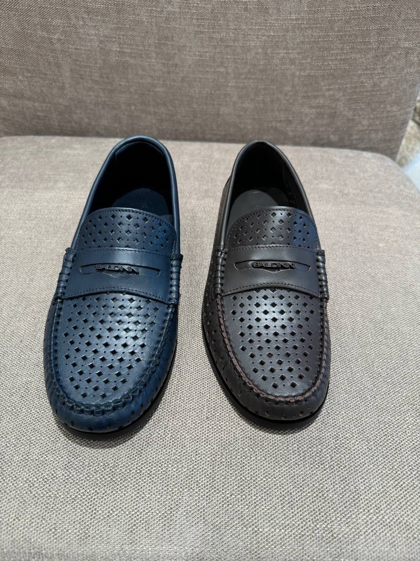 BALDININI Moccasins side view - Men's luxury Shoes