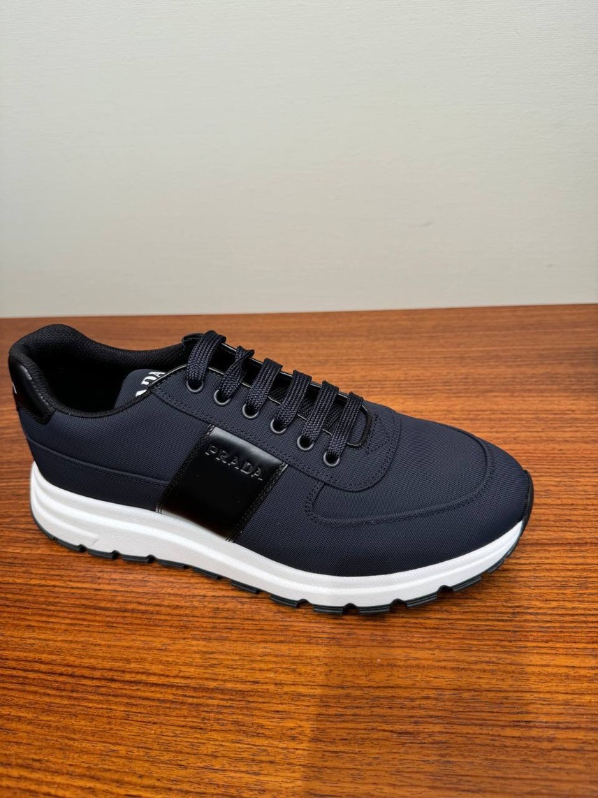 PRADA Sneakers side view - Men's luxury Shoes