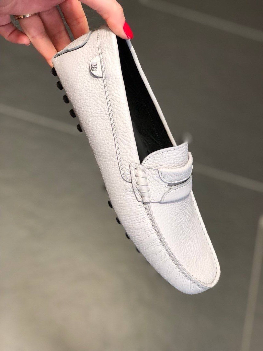 DOLCE & GABBANA Moccasins side view - Men's luxury Shoes