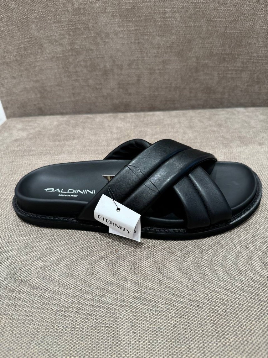 BALDAN Slides side view - Men's luxury Shoes