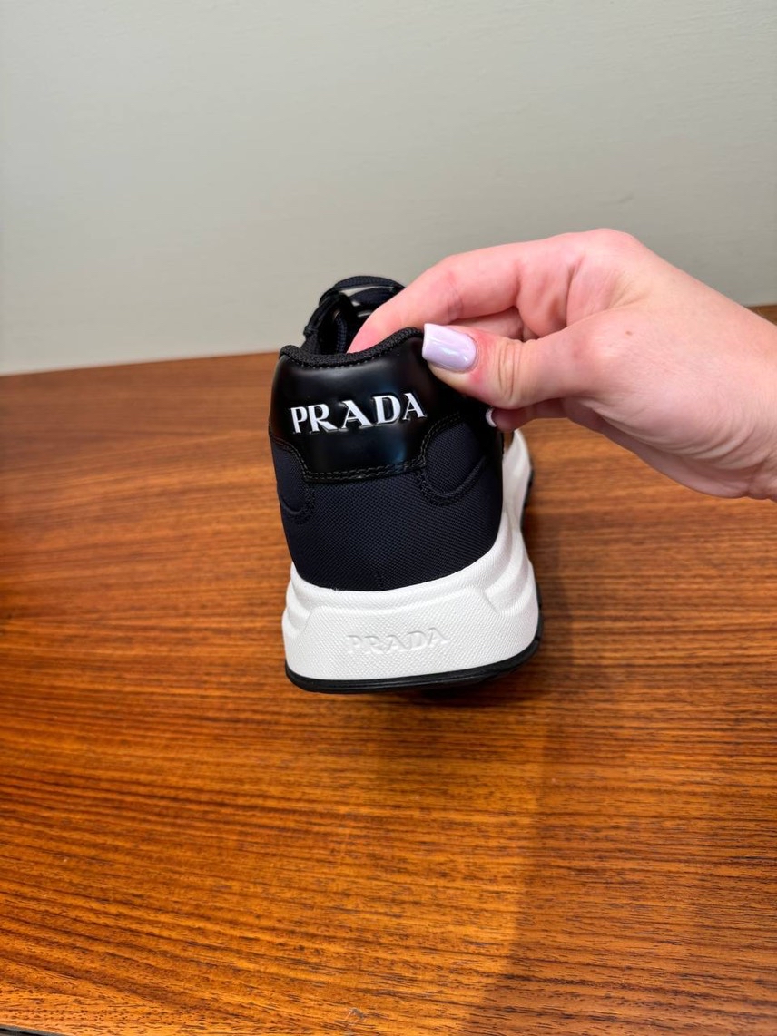 PRADA Sneakers side view - Men's luxury Shoes