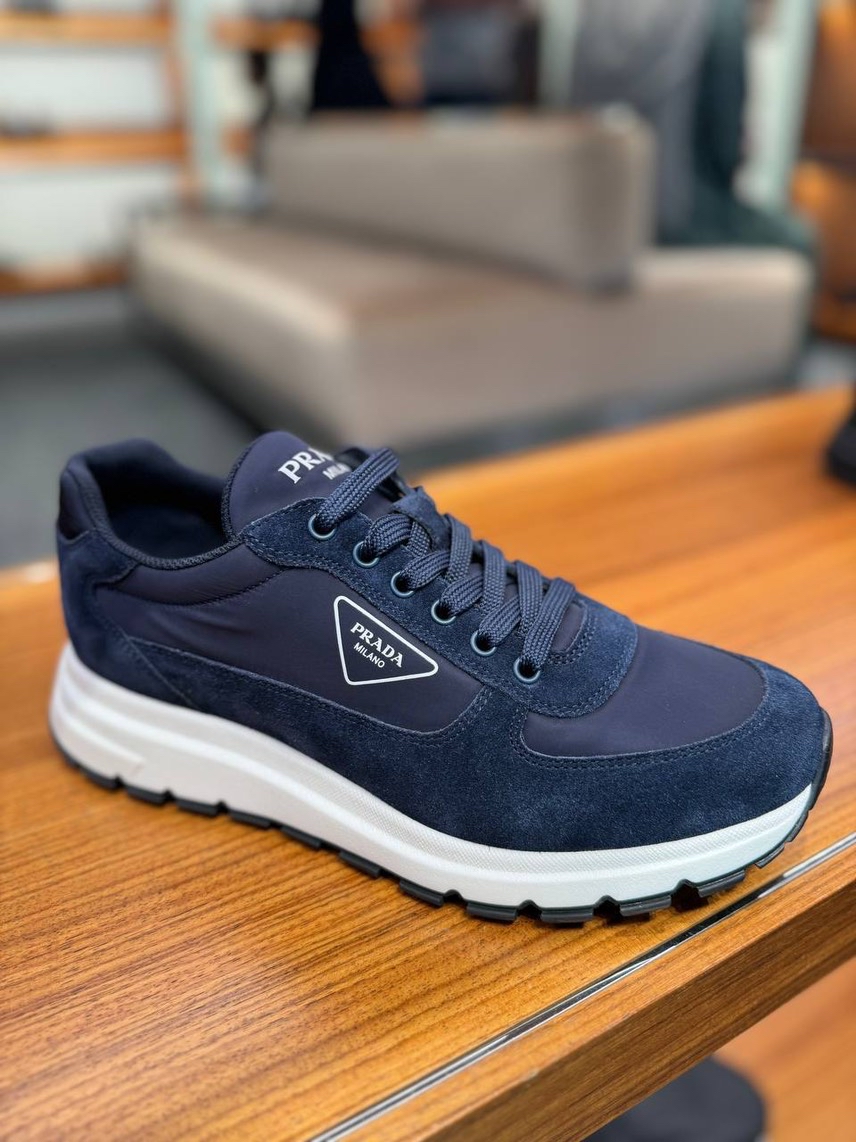 PRADA Sneakers front view - Men's luxury Shoes