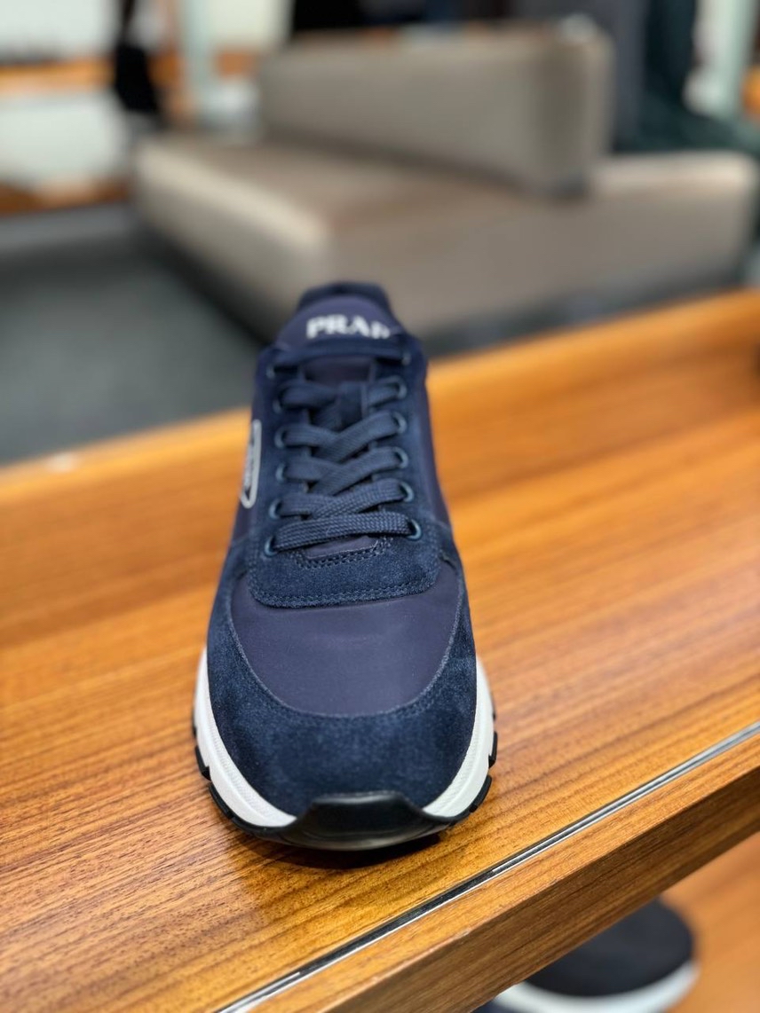 PRADA Sneakers side view - Men's luxury Shoes