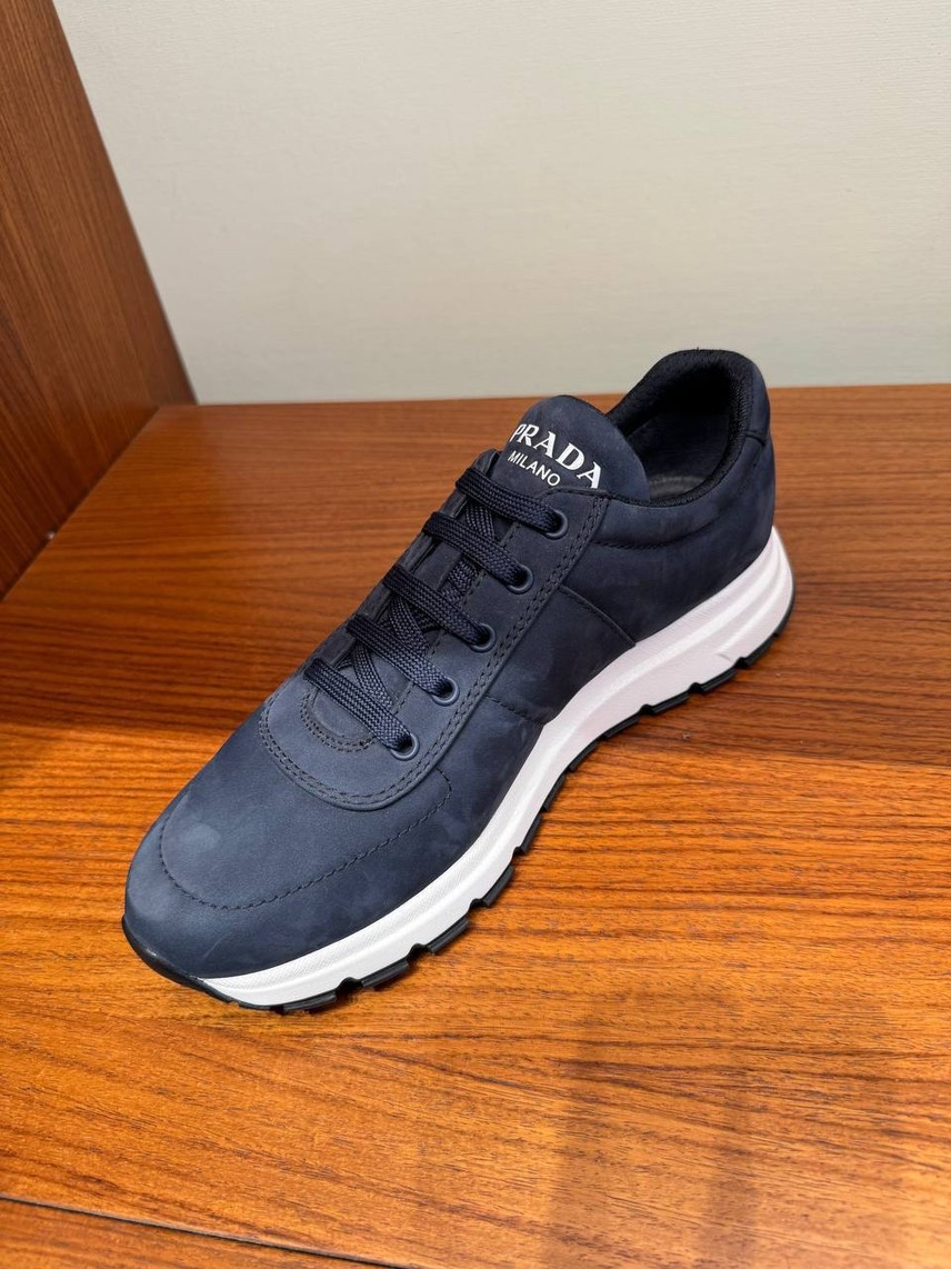PRADA Sneakers side view - Men's luxury Shoes