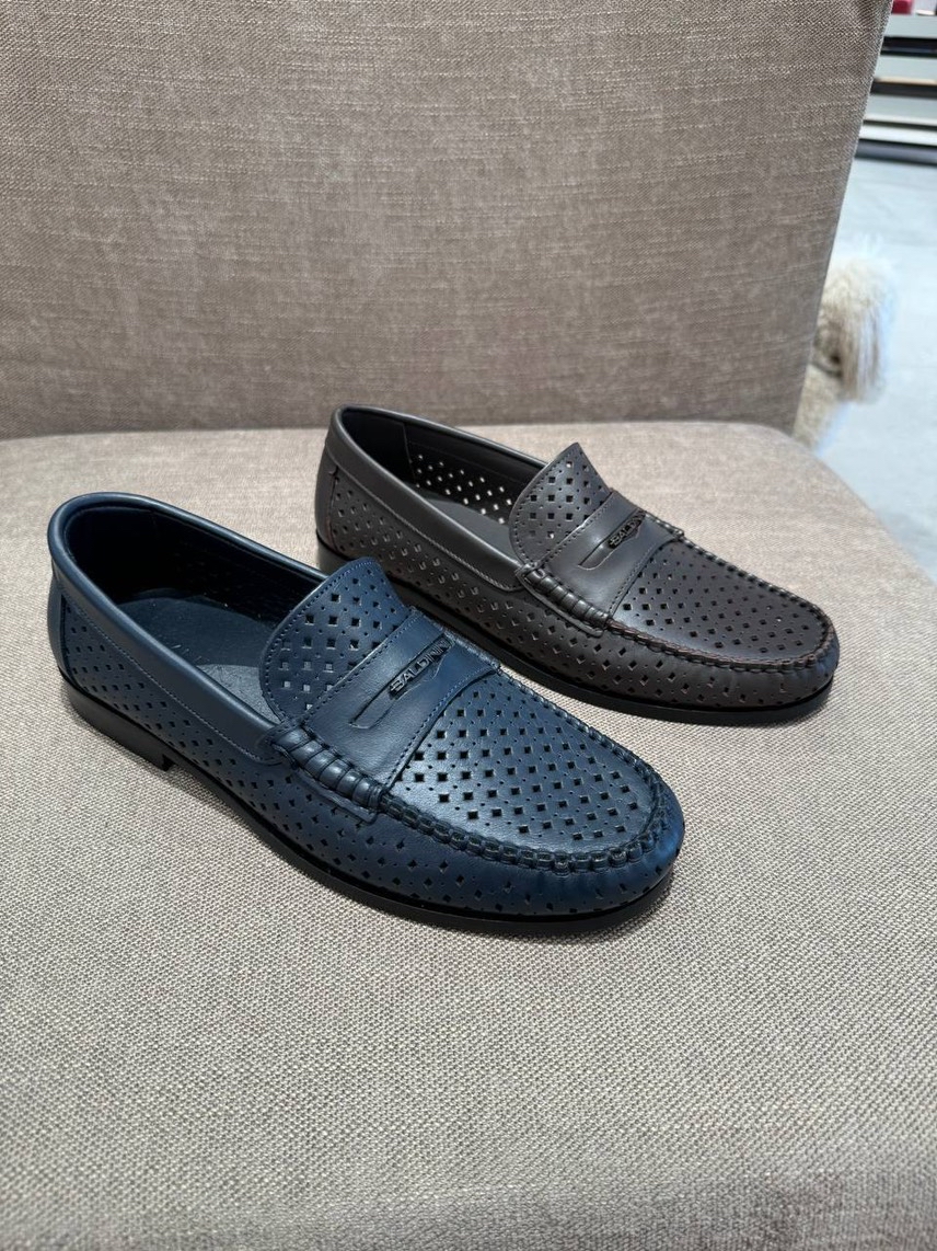 BALDININI Moccasins side view - Men's luxury Shoes