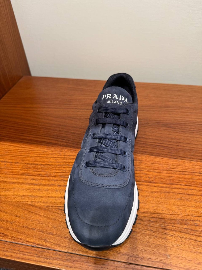 PRADA Sneakers side view - Men's luxury Shoes