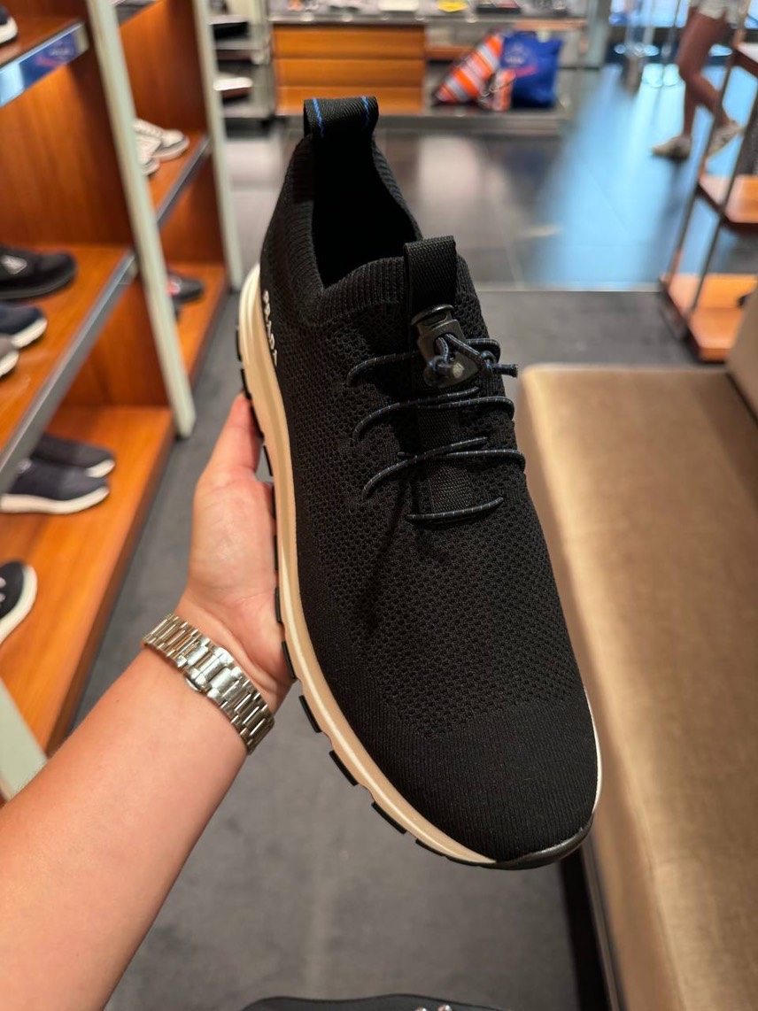 PRADA Sneakers side view - Men's luxury Shoes