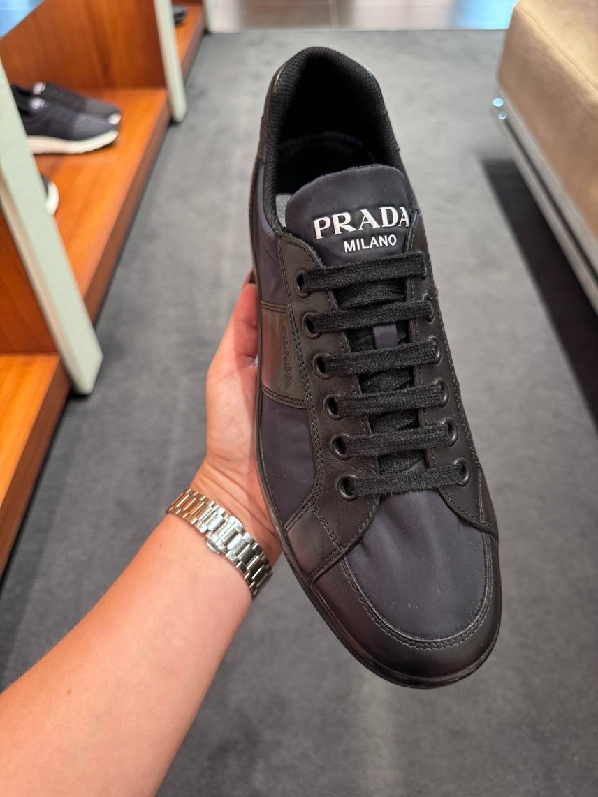 PRADA Sneakers front view - Men's luxury Shoes