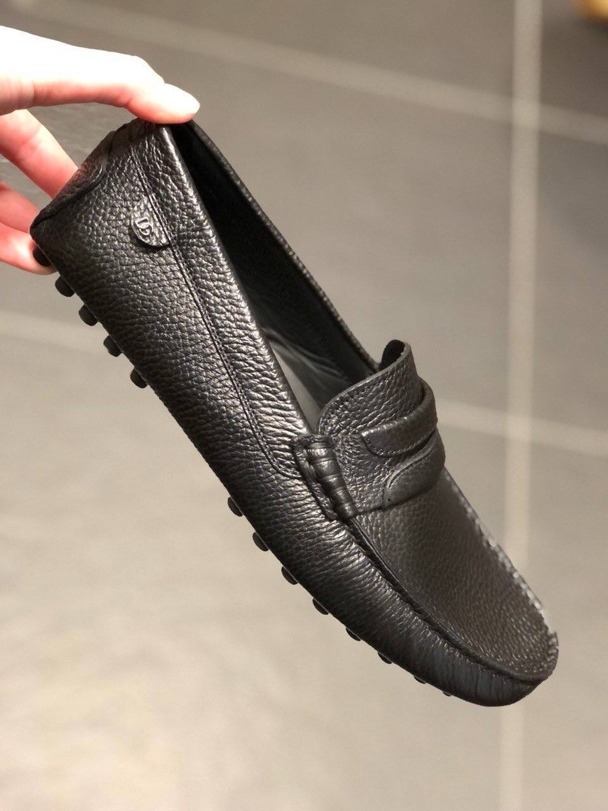 DOLCE & GABBANA Moccasins side view - Men's luxury Shoes