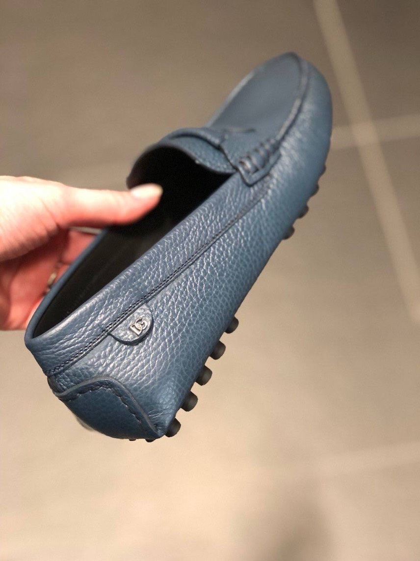 DOLCE & GABBANA Moccasins side view - Men's luxury Shoes