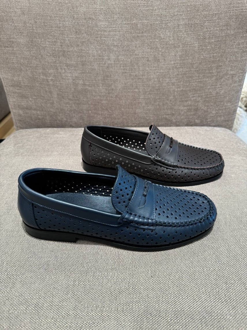 BALDININI Moccasins front view - Men's luxury Shoes