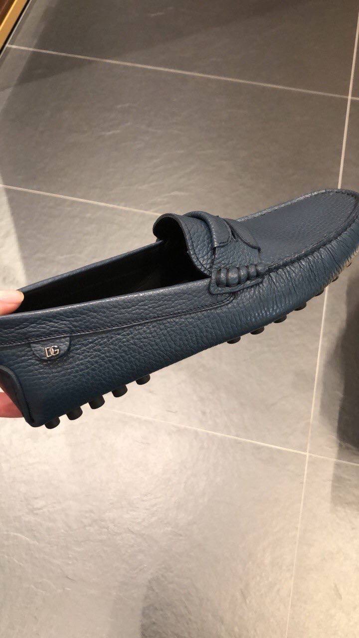 DOLCE & GABBANA Moccasins side view - Men's luxury Shoes