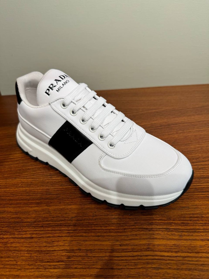 PRADA Sneakers side view - Men's luxury Shoes
