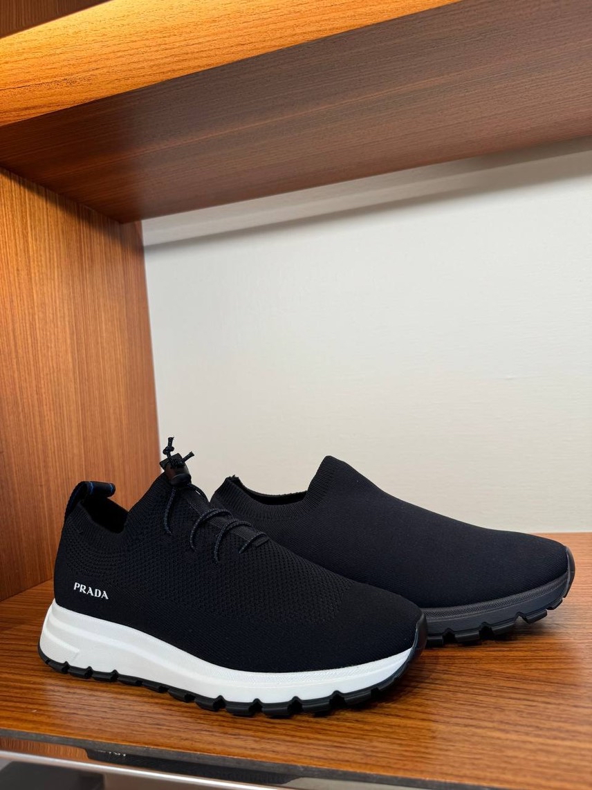 PRADA Sneakers side view - Men's luxury Shoes
