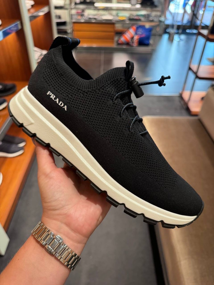 PRADA Sneakers front view - Men's luxury Shoes