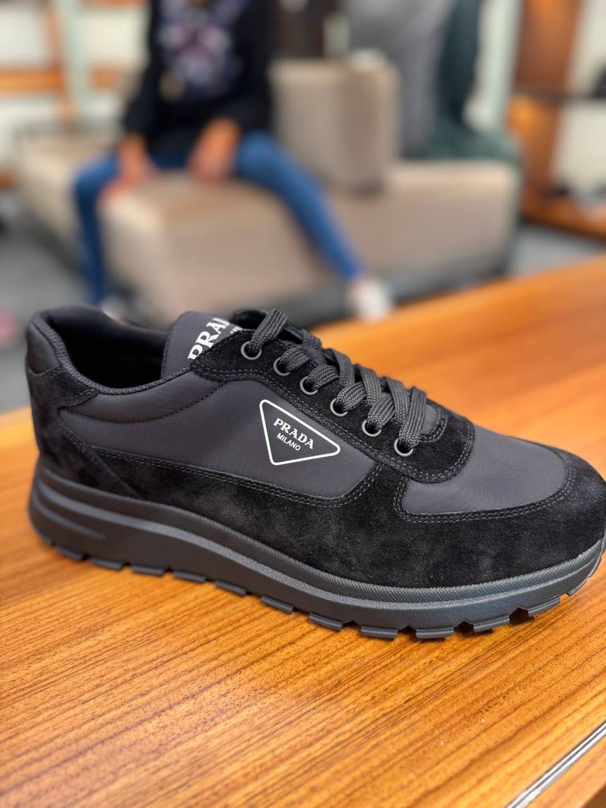 PRADA Sneakers front view - Men's luxury Shoes