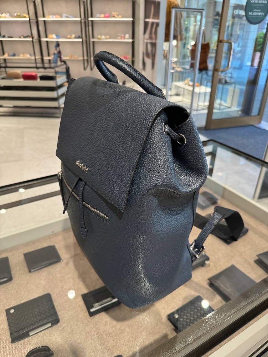 BALDININI Backpack side view - Men's luxury Bags