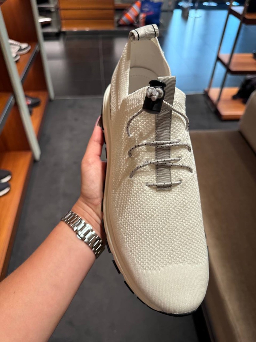 PRADA Sneakers side view - Men's luxury Shoes