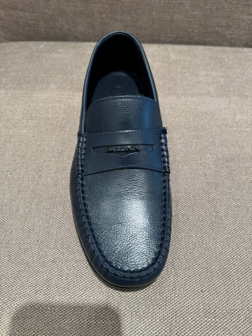 BALDININI Moccasins side view - Men's luxury Shoes