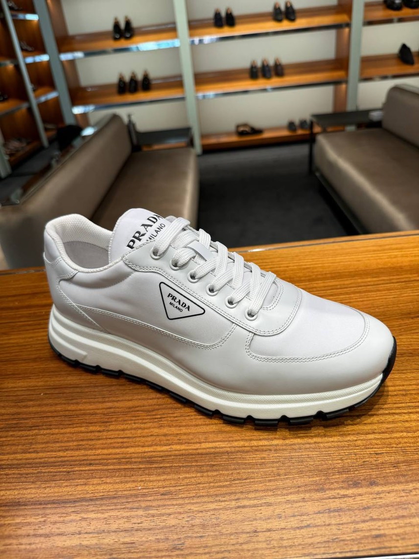 PRADA Sneakers front view - Men's luxury Shoes