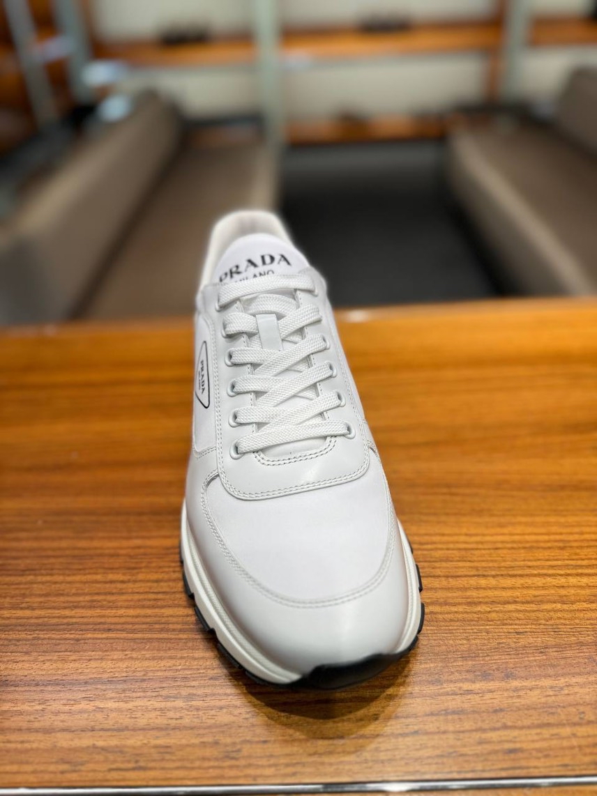 PRADA Sneakers side view - Men's luxury Shoes