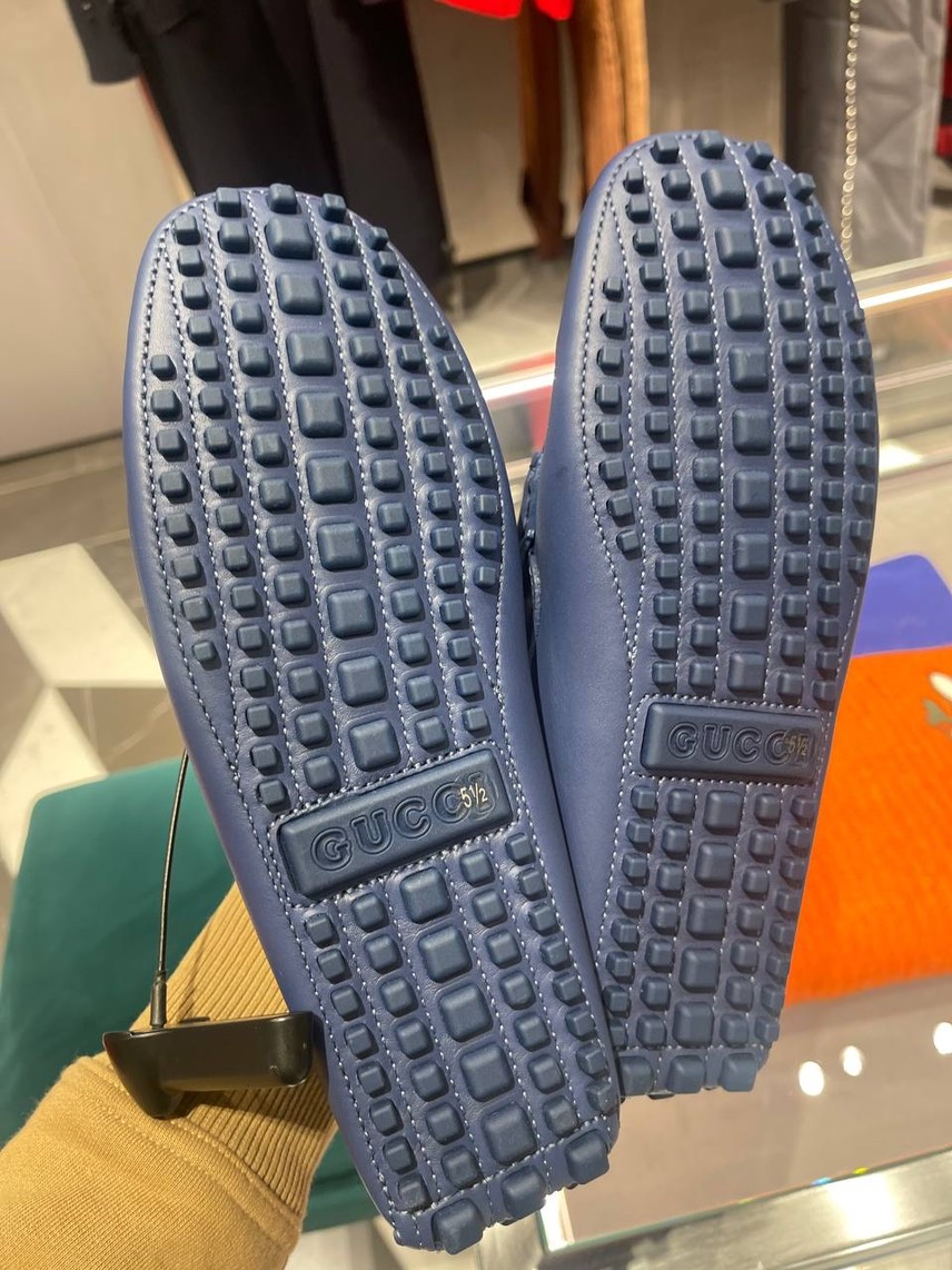 GUCCI Moccasins side view - Men's luxury Shoes