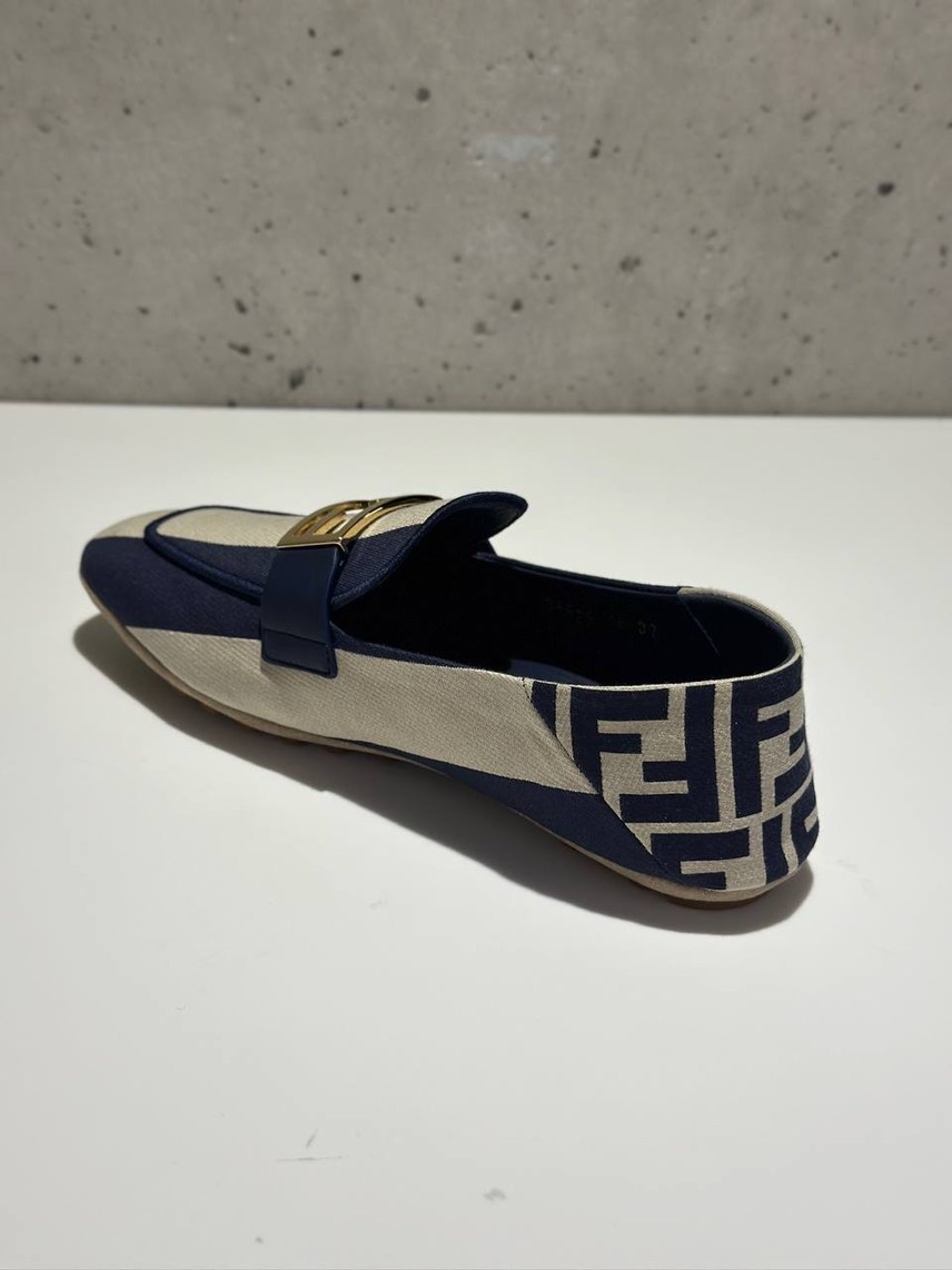 FENDI Moccasins side view - Women's luxury Shoes