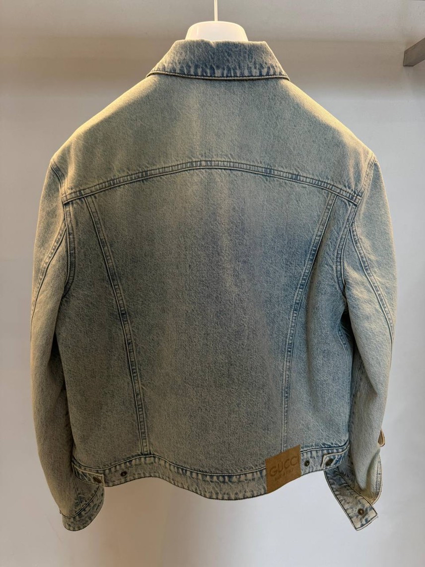 GUCCI Denim side view - Men's luxury Clothes